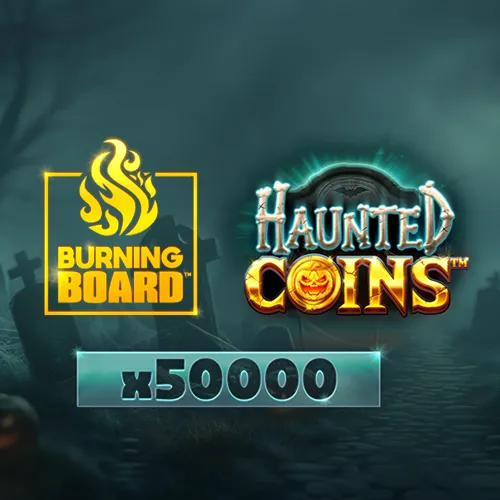 Haunted Coins Burning Board
